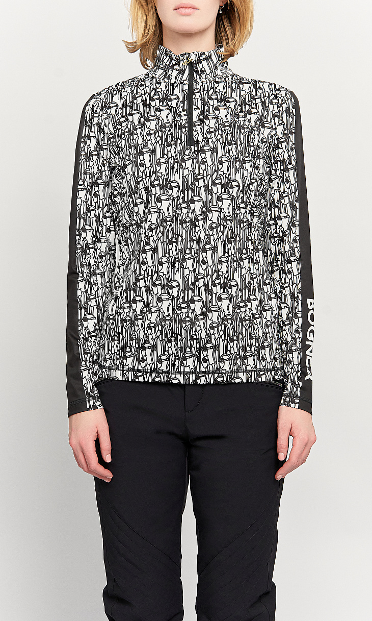 BOGNER: Лонгслив с молнией