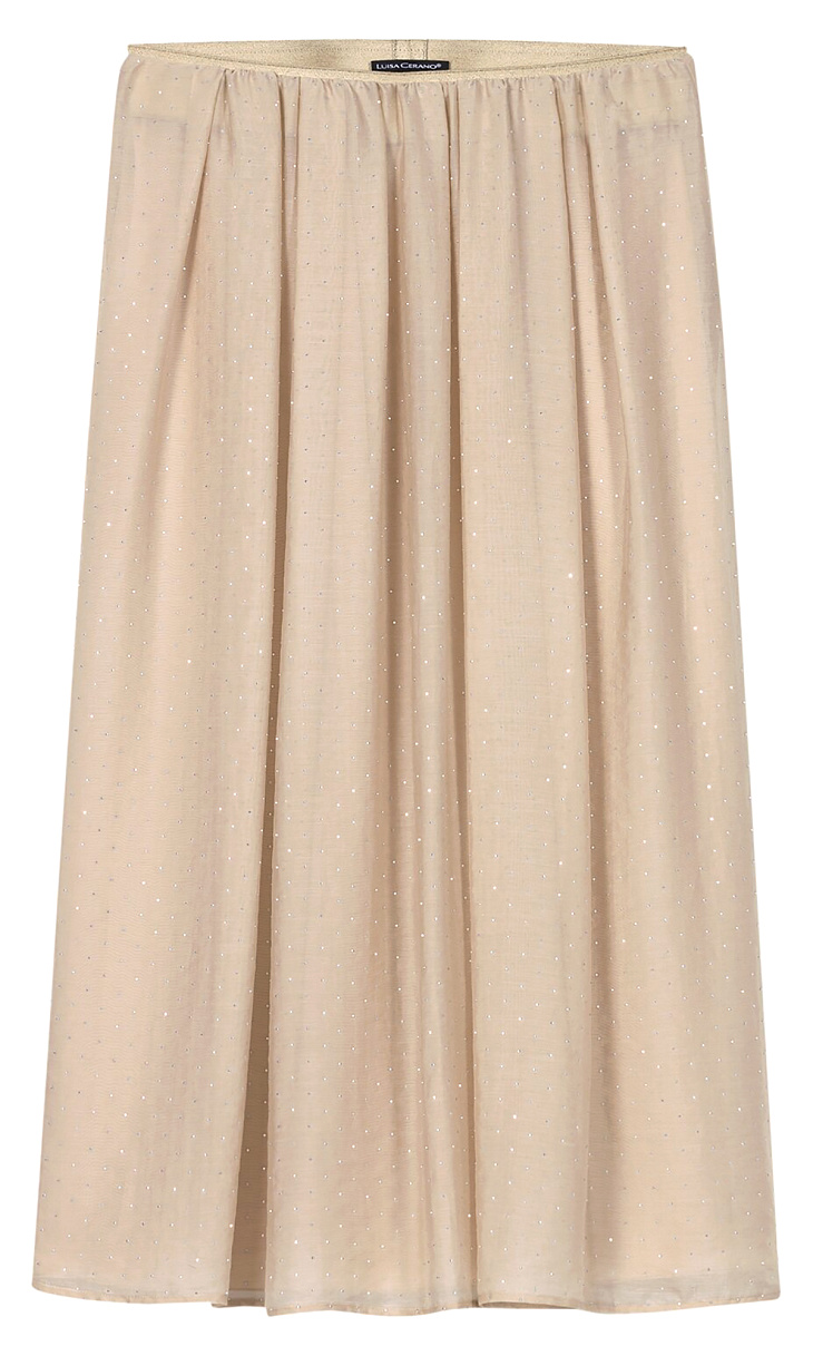LUISA CERANO: Юбка со стразами