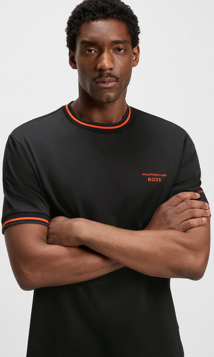HUGO BOSS: Футболка с логотипом