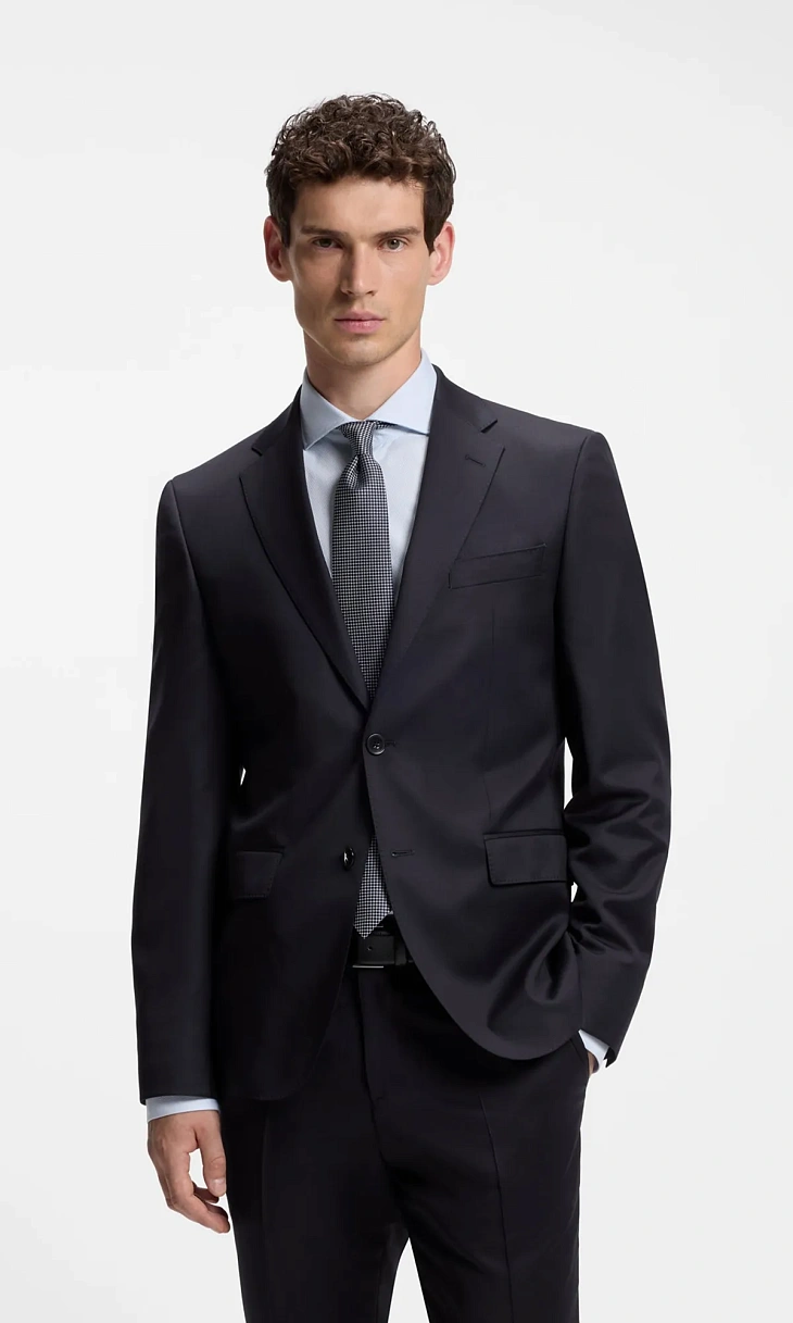 HUGO BOSS: Пиджак из шерсти