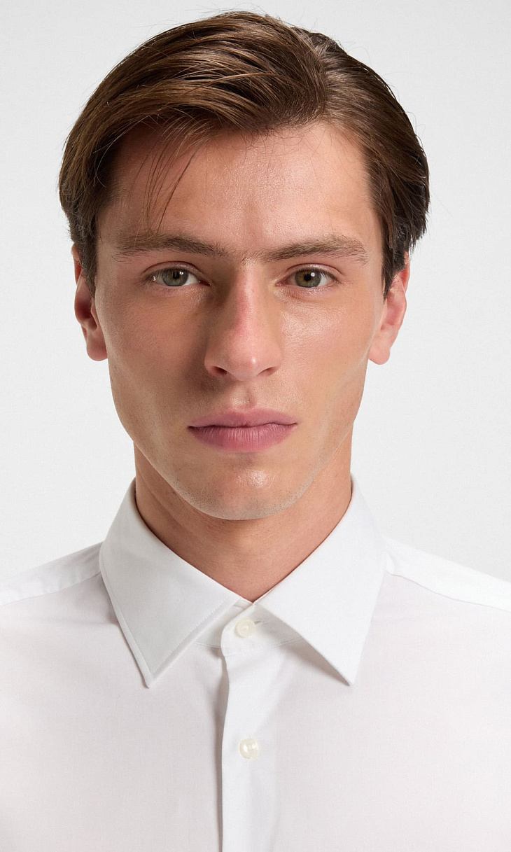 HUGO BOSS: Приталенная рубашка