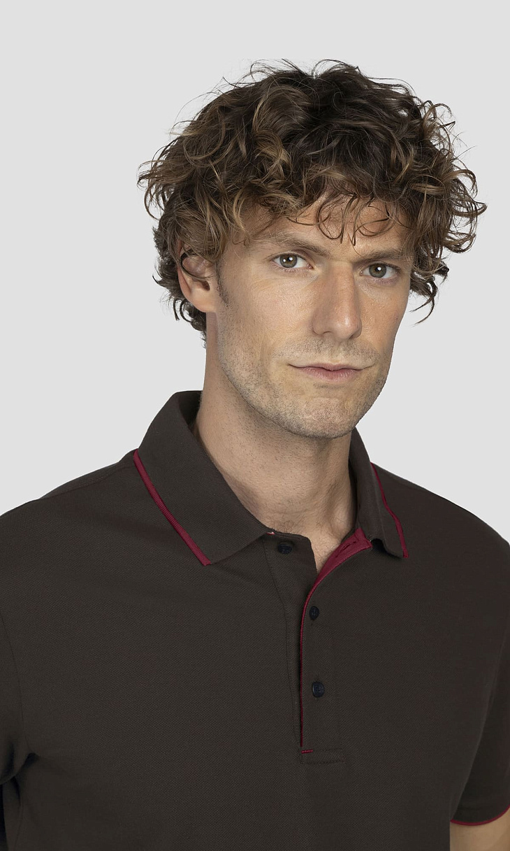 Paul Shark: Поло из фактурной ткани