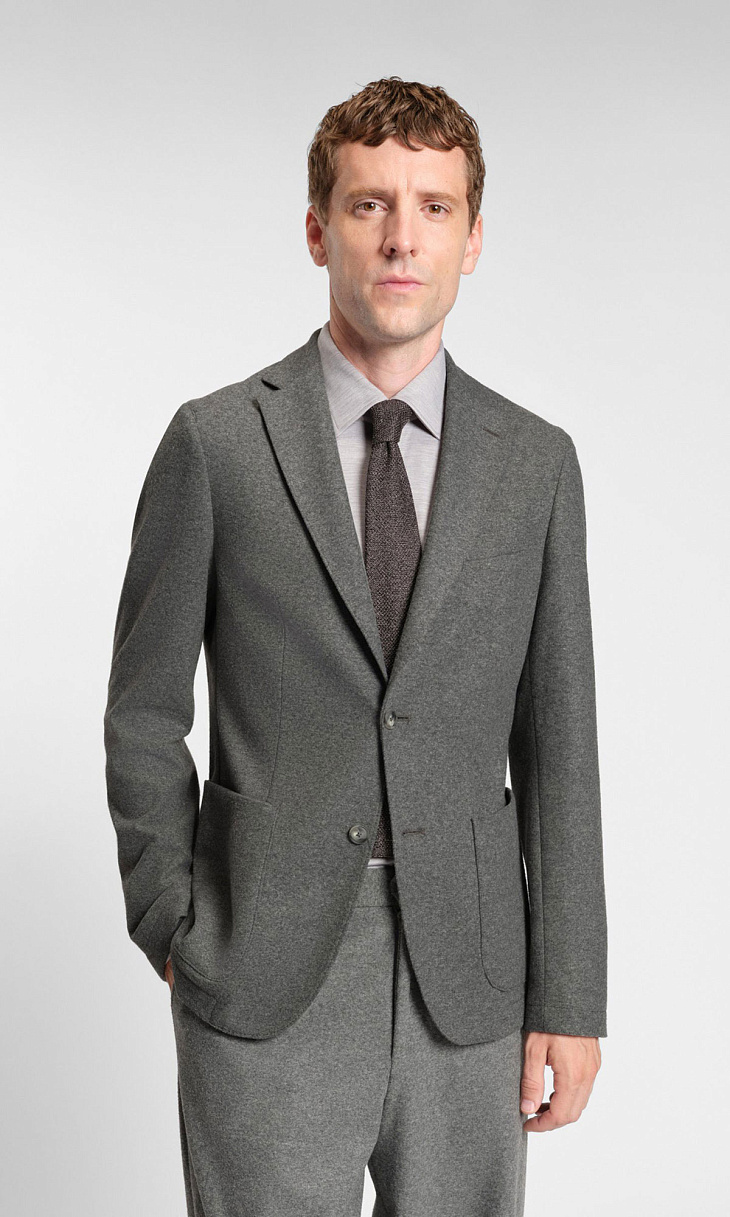 HUGO BOSS: Фланелевый пиджак