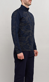 Лонгслив с молнией