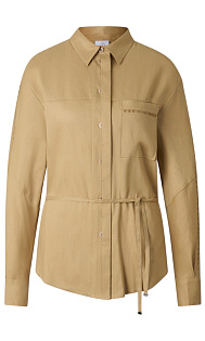 Рубашка с поясом из льна