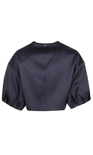 Укороченный жакет с короткими рукавами