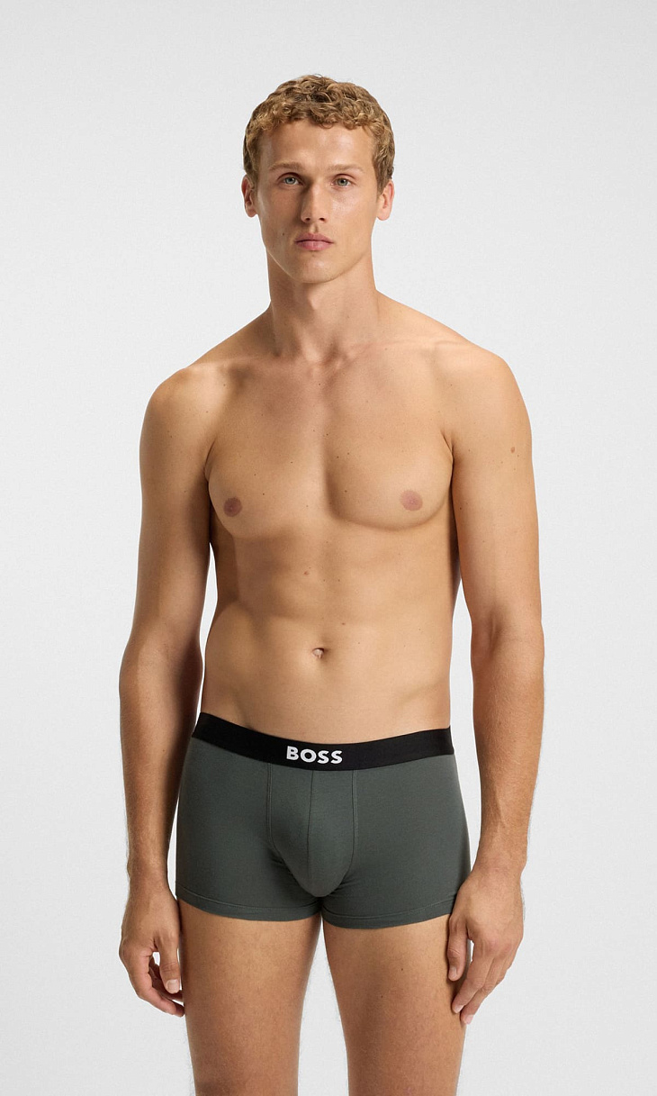HUGO BOSS: Комплект трусов из хлопка