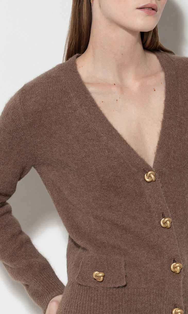 LUISA CERANO: Кардиган из шерсти альпака