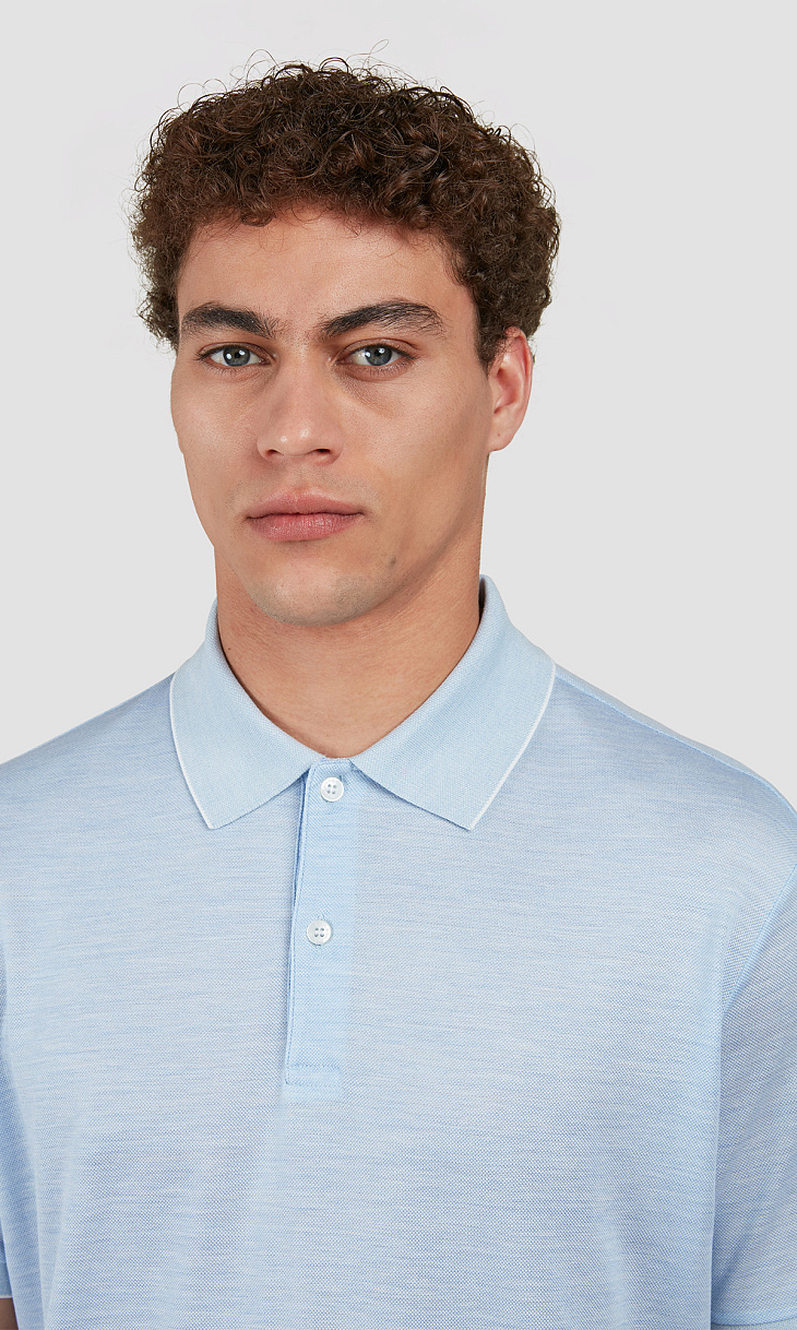 Paul Shark: Поло из хлопка и шелка