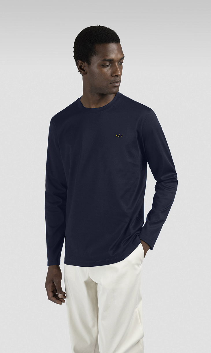 Paul Shark: Лонгслив из хлопка