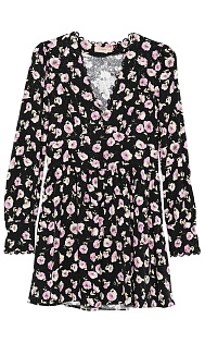 Платье с принтом