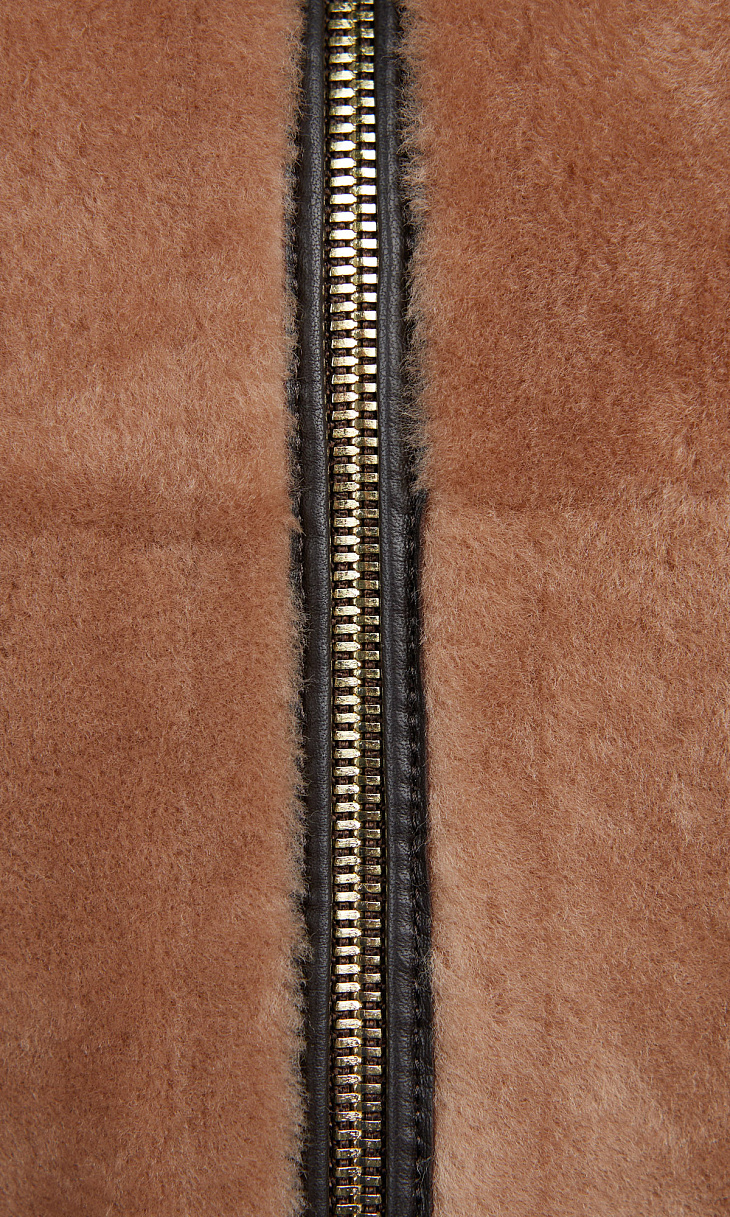 MARION FASHION: Дубленка на молнии