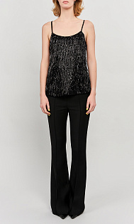 Топ с бисером и пайетками