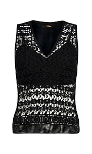 Ажурный топ