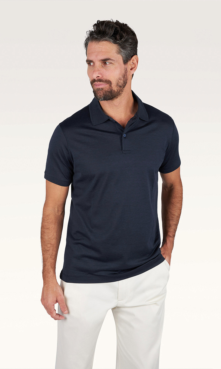 Paul Shark: Поло из шелка и хлопка