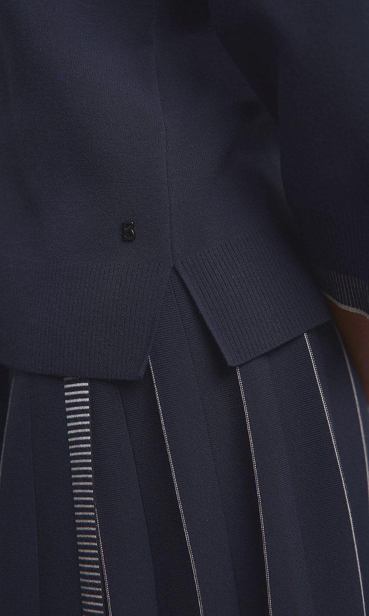 BOGNER: Джемпер с застежкой на спине