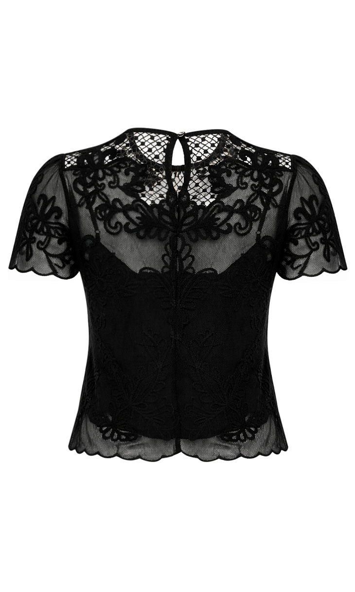 TWINSET: Муслиновая блуза с вышивкой