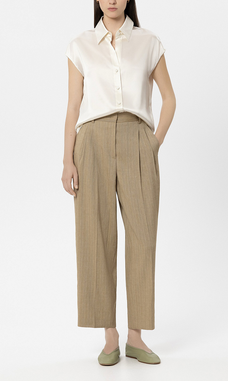 LUISA CERANO: Шелковая блуза