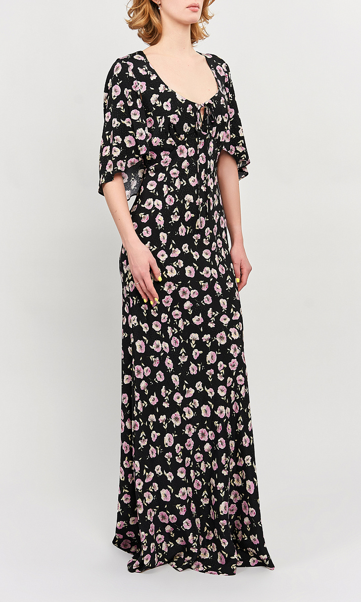 TWINSET: Платье с принтом