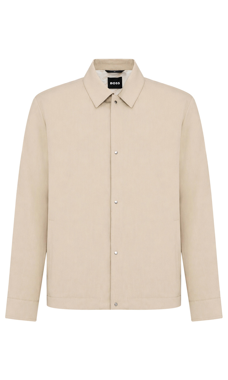 HUGO BOSS: Куртка из льна