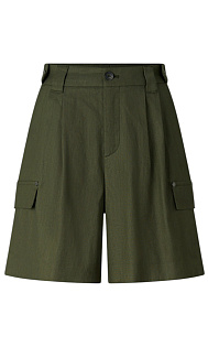 Шорты с карманами из льна