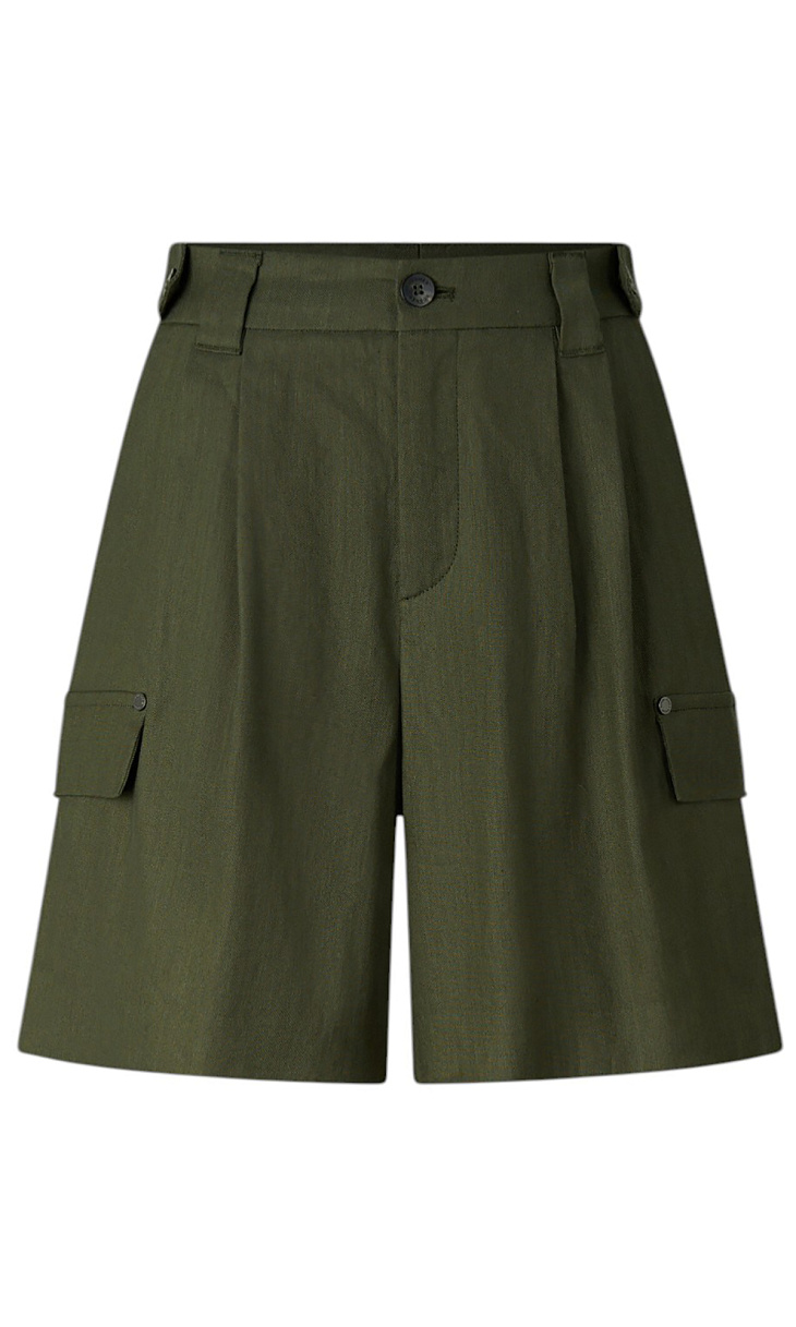 BOGNER: Шорты с карманами из льна