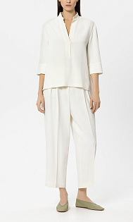 Блуза с укороченными рукавами