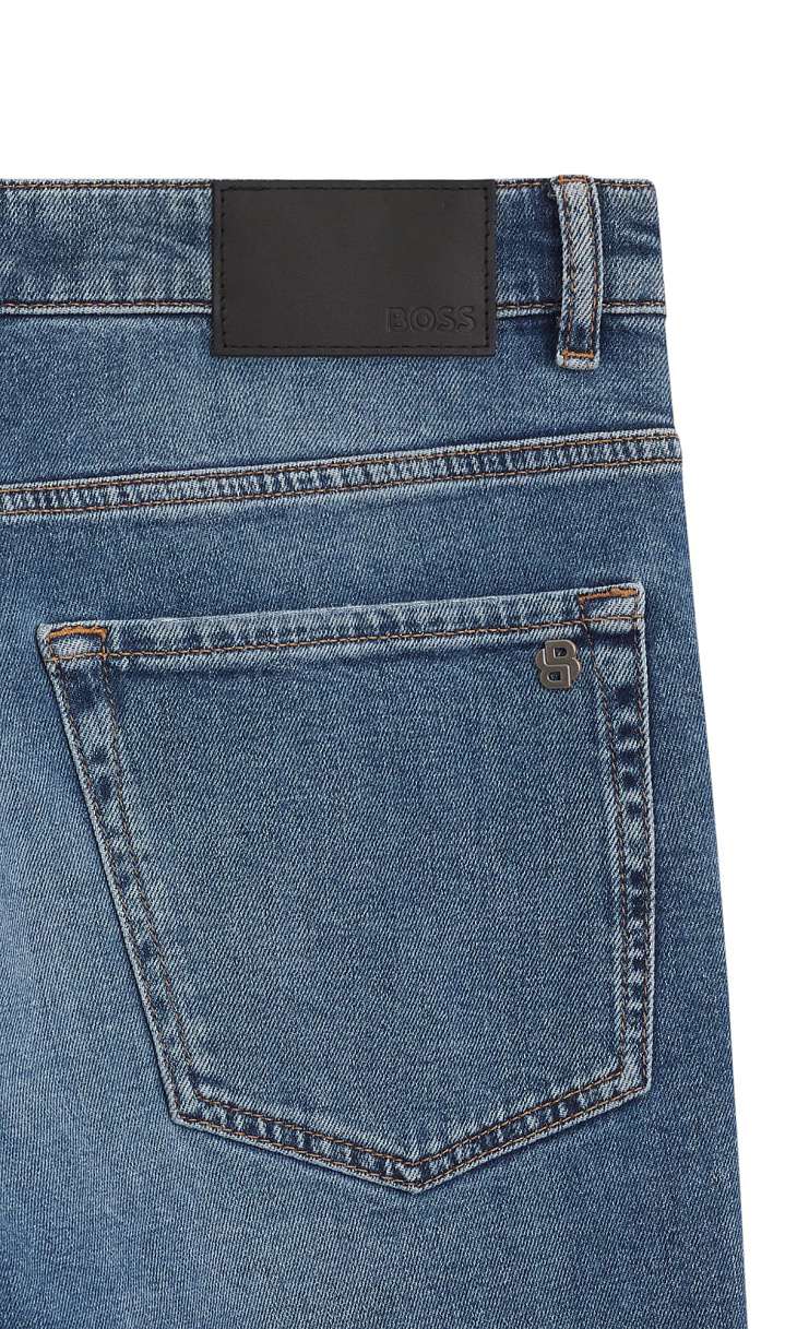 HUGO BOSS: Прямые джинсы