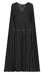 HUGO BOSS: Плиссированное платье