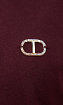 TWINSET: Футболка с логотипом