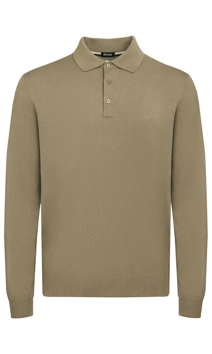 HUGO BOSS: Поло из шерсти