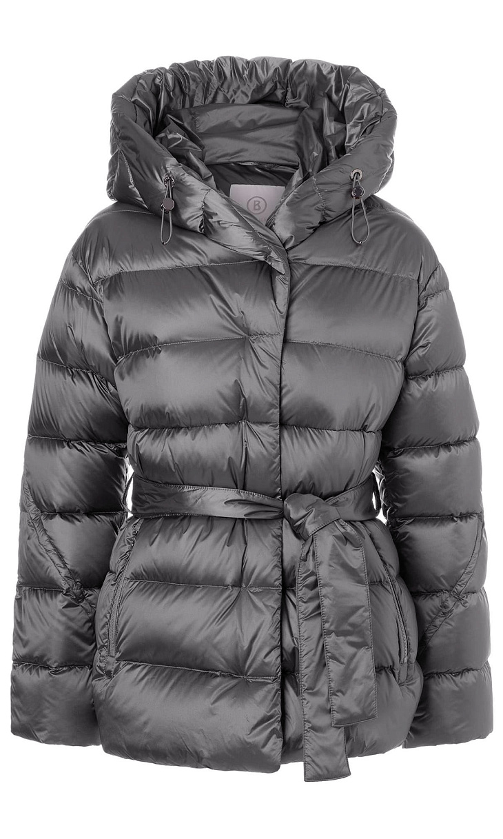 BOGNER: Пуховик с поясом