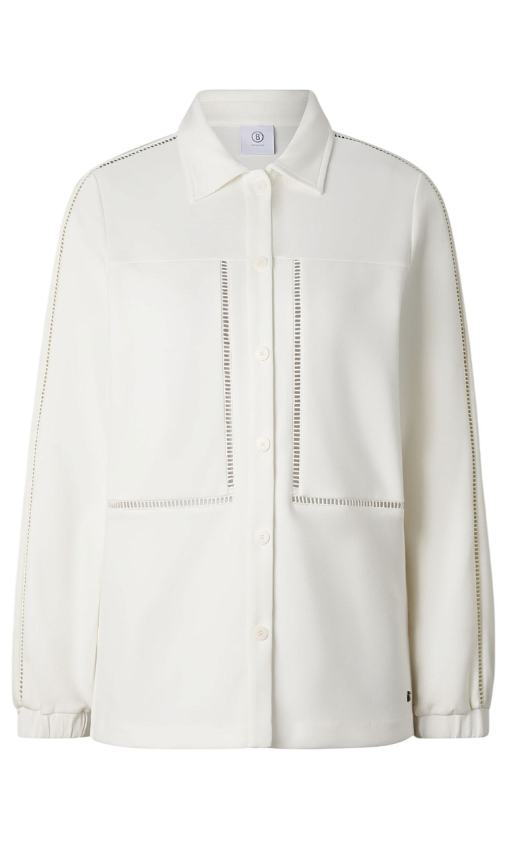 BOGNER: Рубашка из джерси с вышивкой