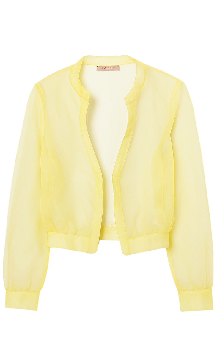 TWINSET: Куртка из органзы