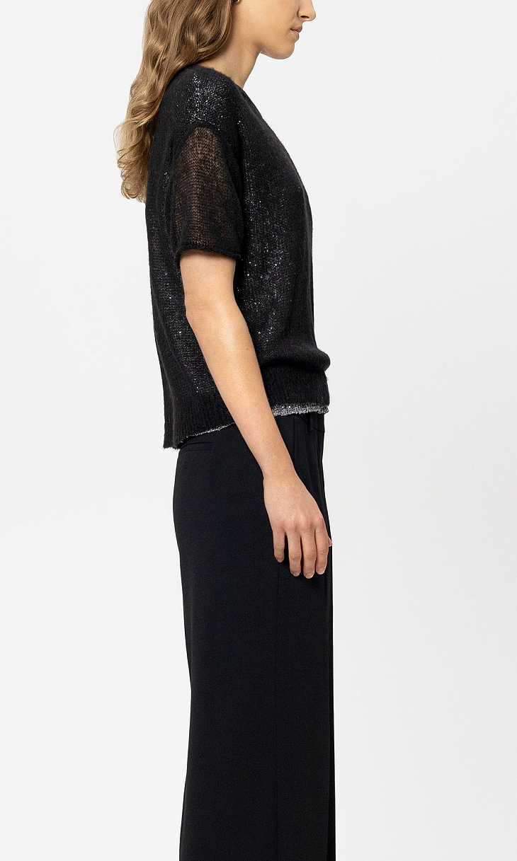 LUISA CERANO: Пуловер с пайетками