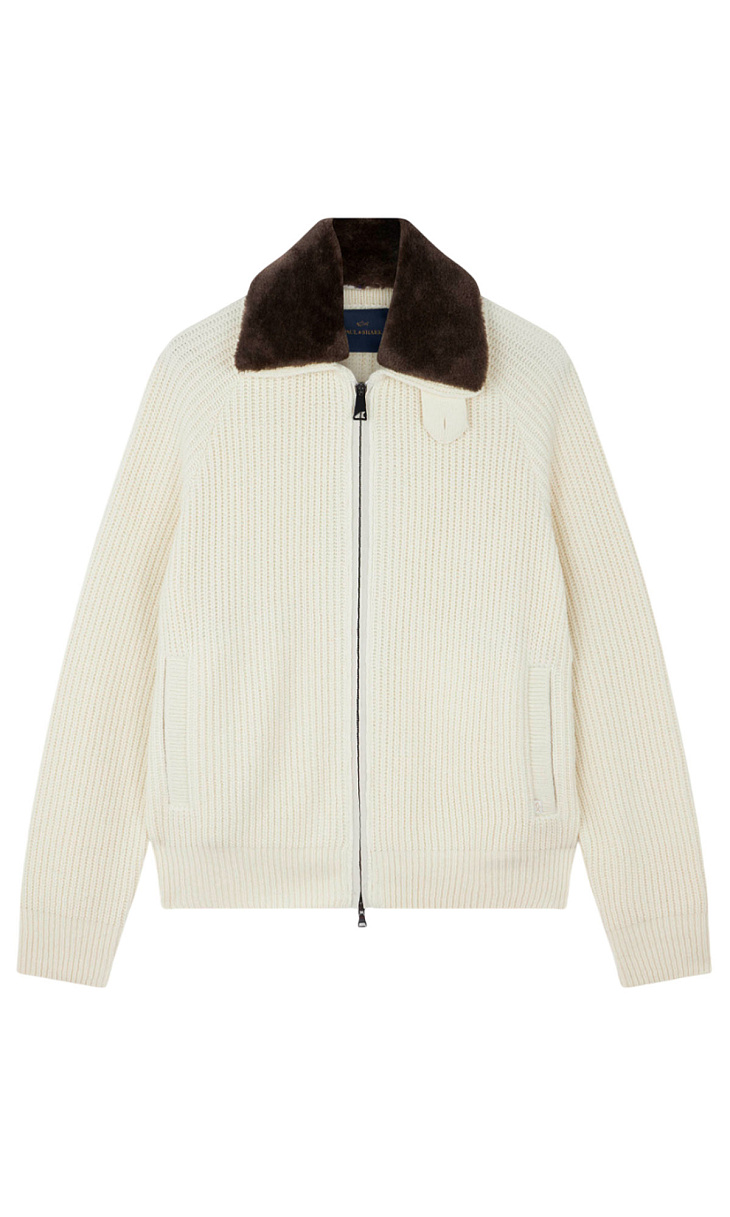 Paul Shark: Куртка с меховым воротником