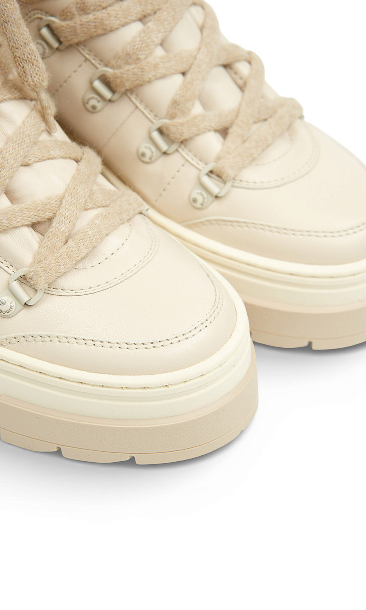 Bogner: Полусапоги из кожи и меха 