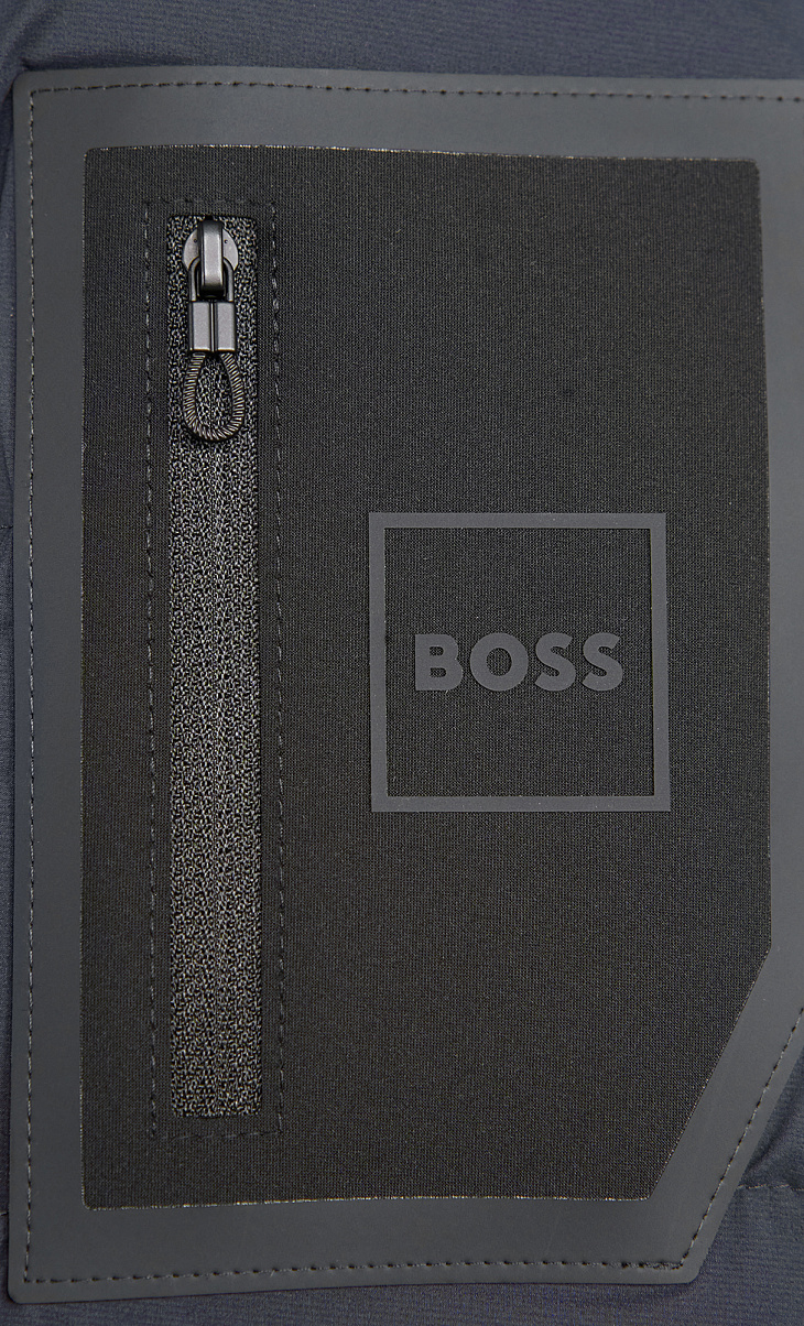 HUGO BOSS: Куртка с капюшоном