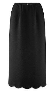 Юбка с кристаллами