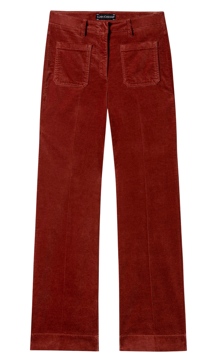 LUISA CERANO: Брюки с накладными карманами