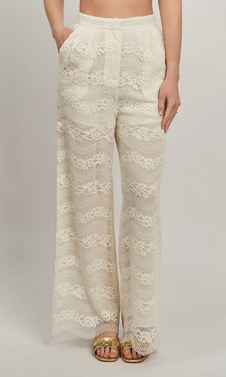 TWINSET: Кружевные брюки