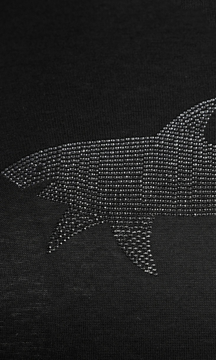 Paul Shark: Лонгслив со стразами