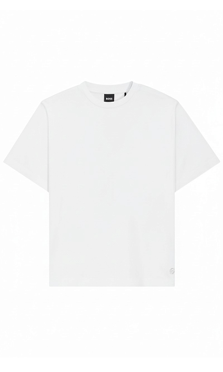 HUGO BOSS: Футболка из хлопка