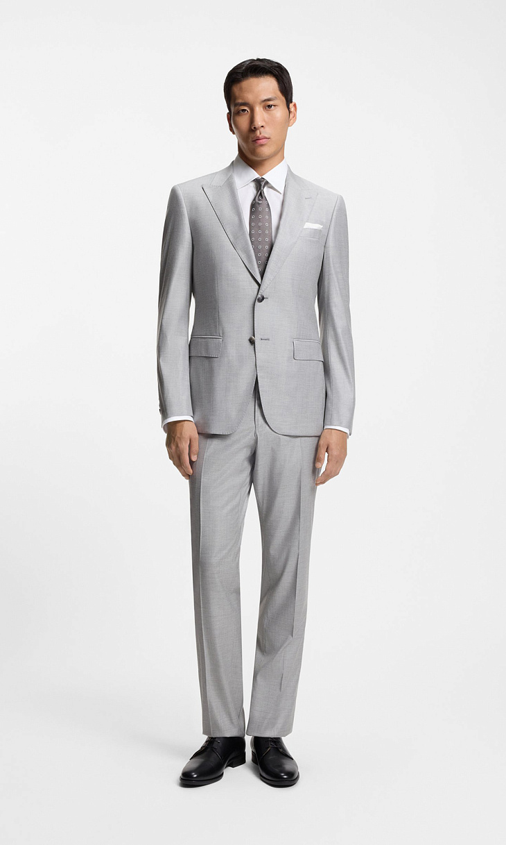 HUGO BOSS: Рубашка из хлопка