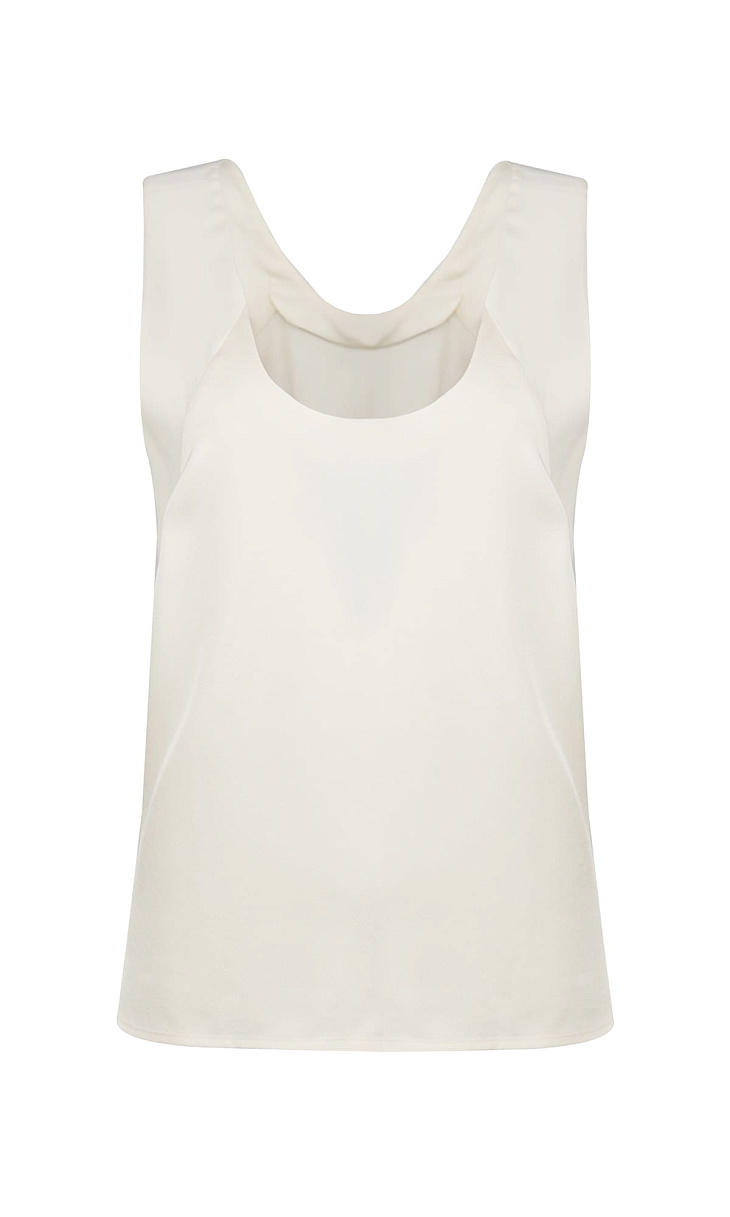 TWINSET: Атласный топ