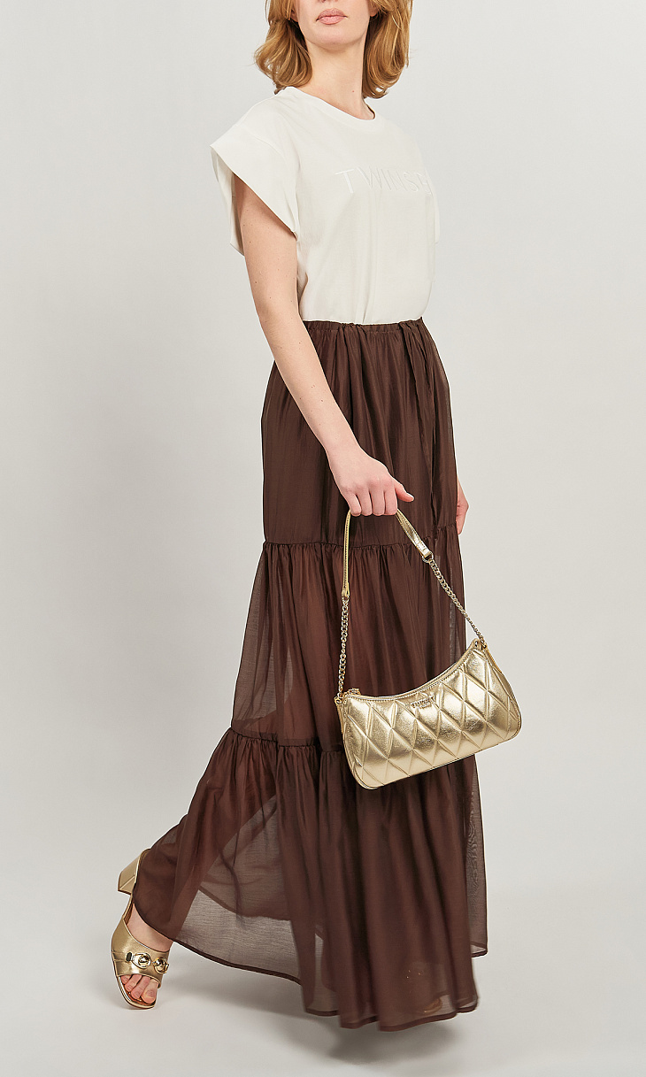 TWINSET: Юбка с воланами