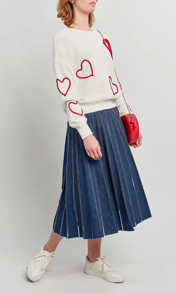 TWINSET: Пуловер с принтом