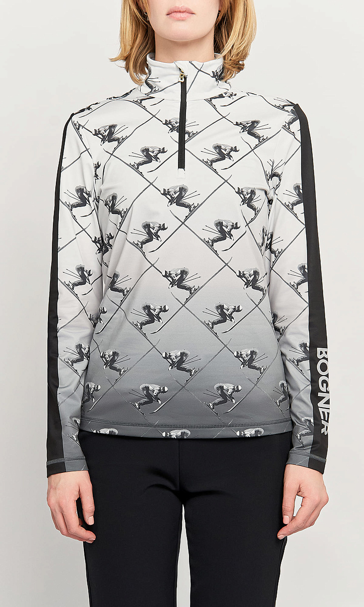 BOGNER: Лонгслив с молнией