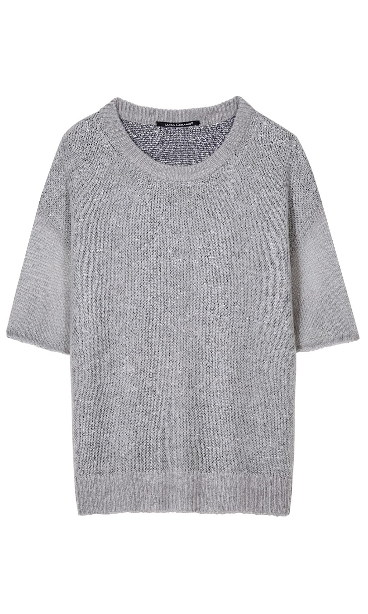 LUISA CERANO: Пуловер с пайетками