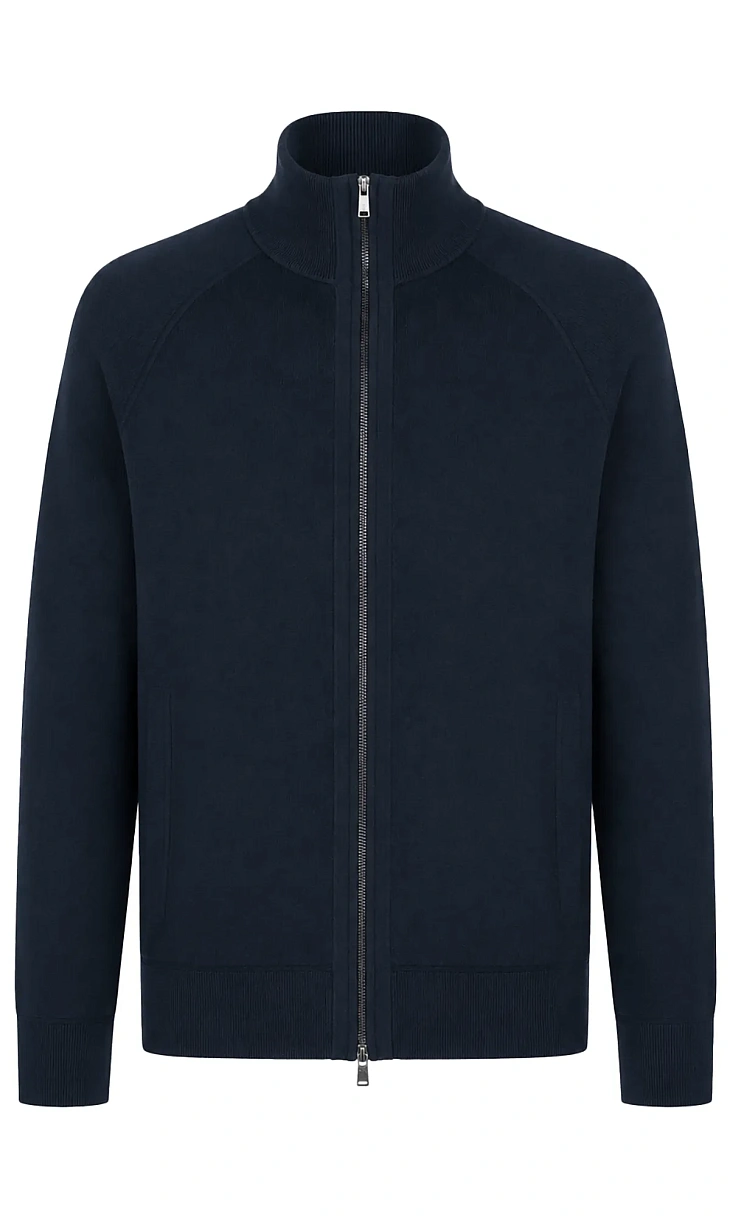 HUGO BOSS: Кардиган на молнии